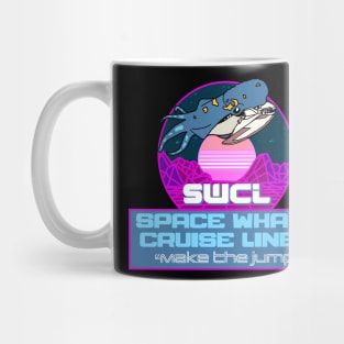 Space Whale Cruise Lines Mug